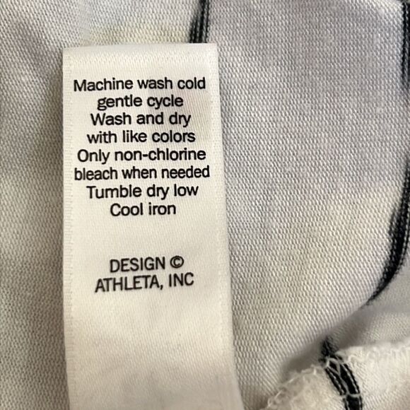 Athleta Dress Stripe Midi S - Picture 6 of 7